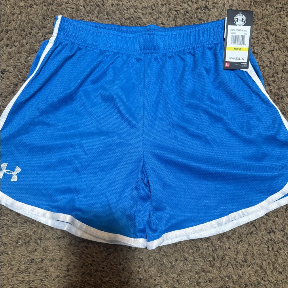 Under Armour Women's Blue Athletic Shorts